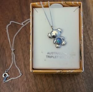 Koala opal necklace